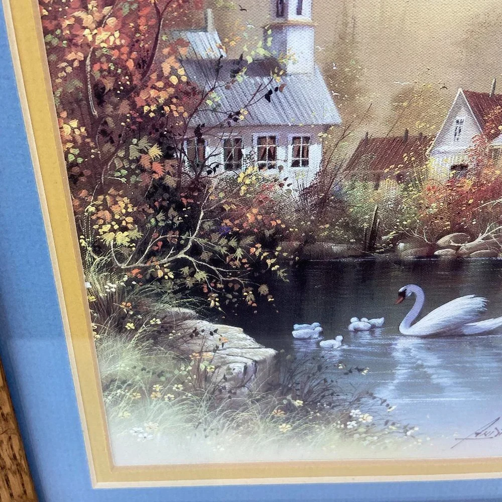 Vtg Andres Orpinas Art Print 12